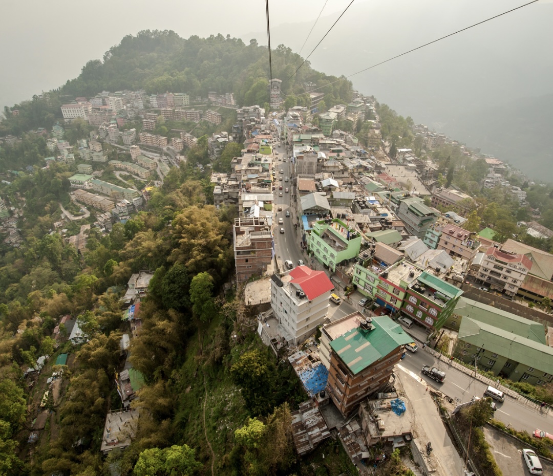 Siliguri to Gangtok: 120 kilometers.