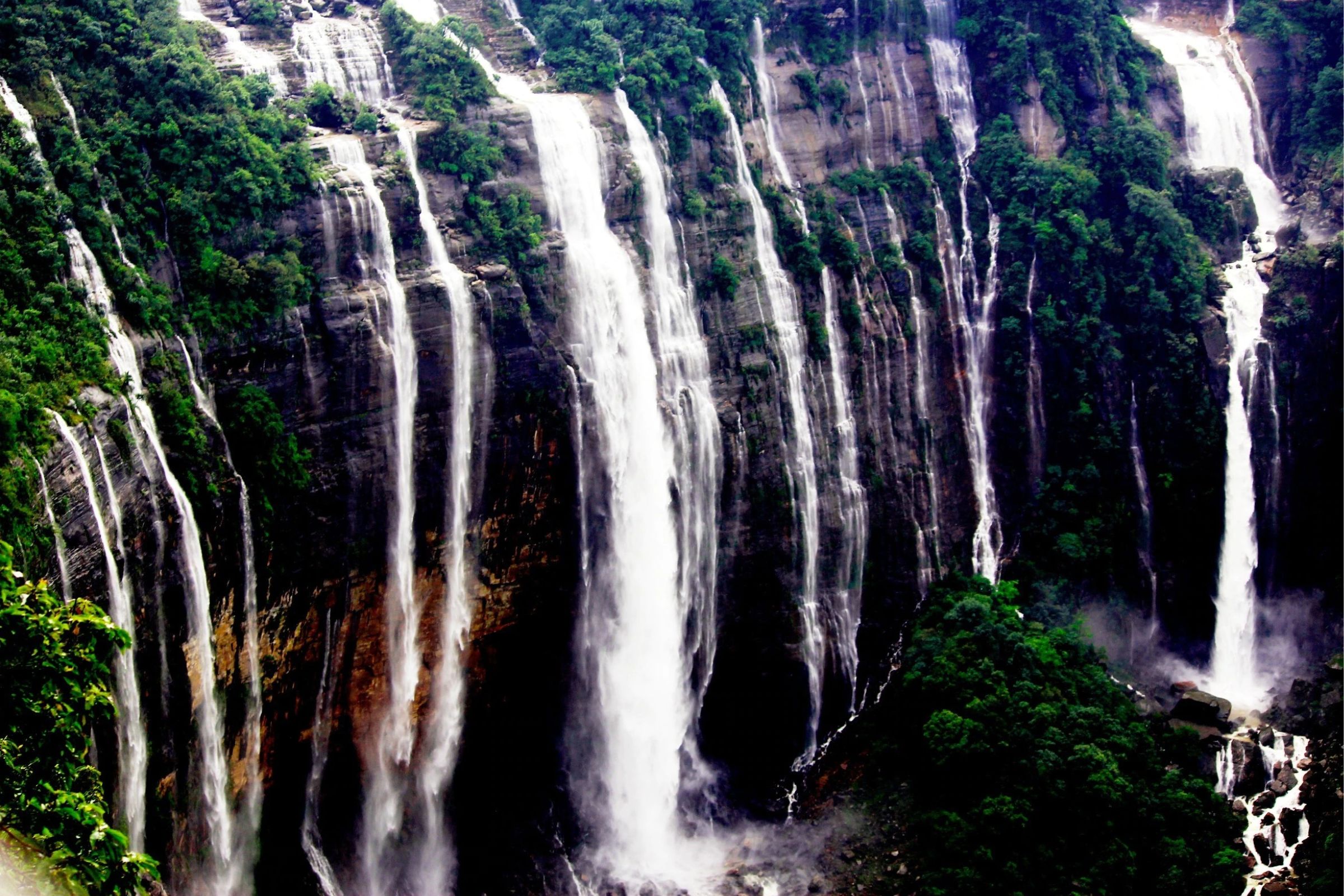 Seven sister water fall sikkim