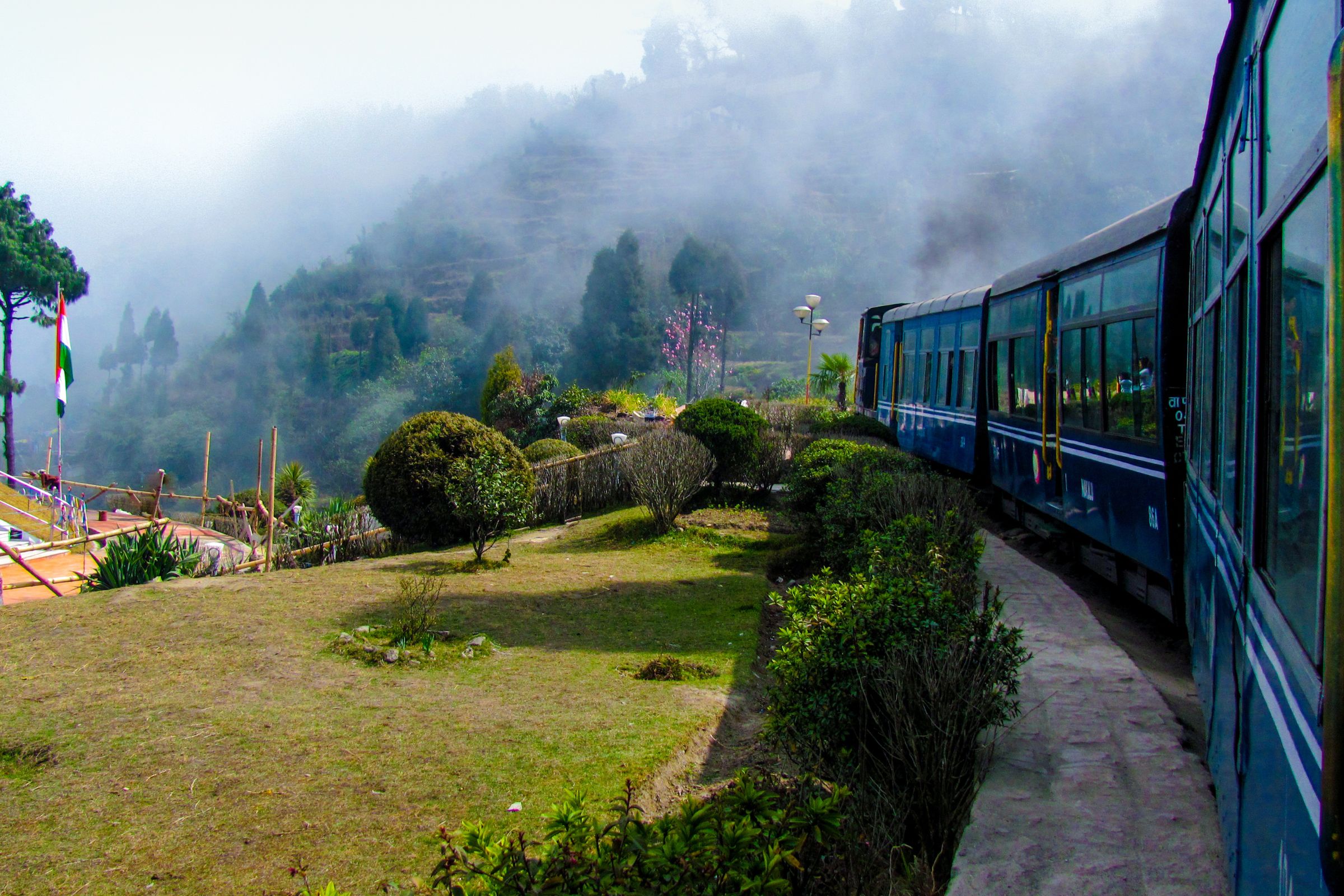Train view Darjeeling